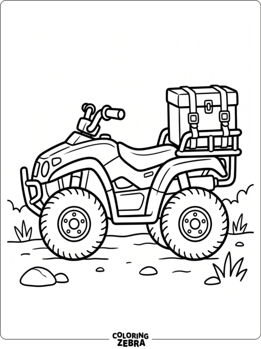 ATV Cargo Rack with Box