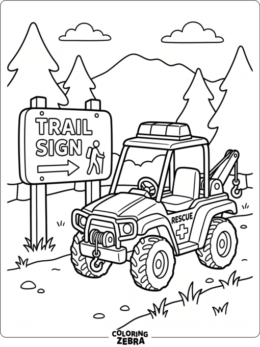 Rescue ATV with Light Bar