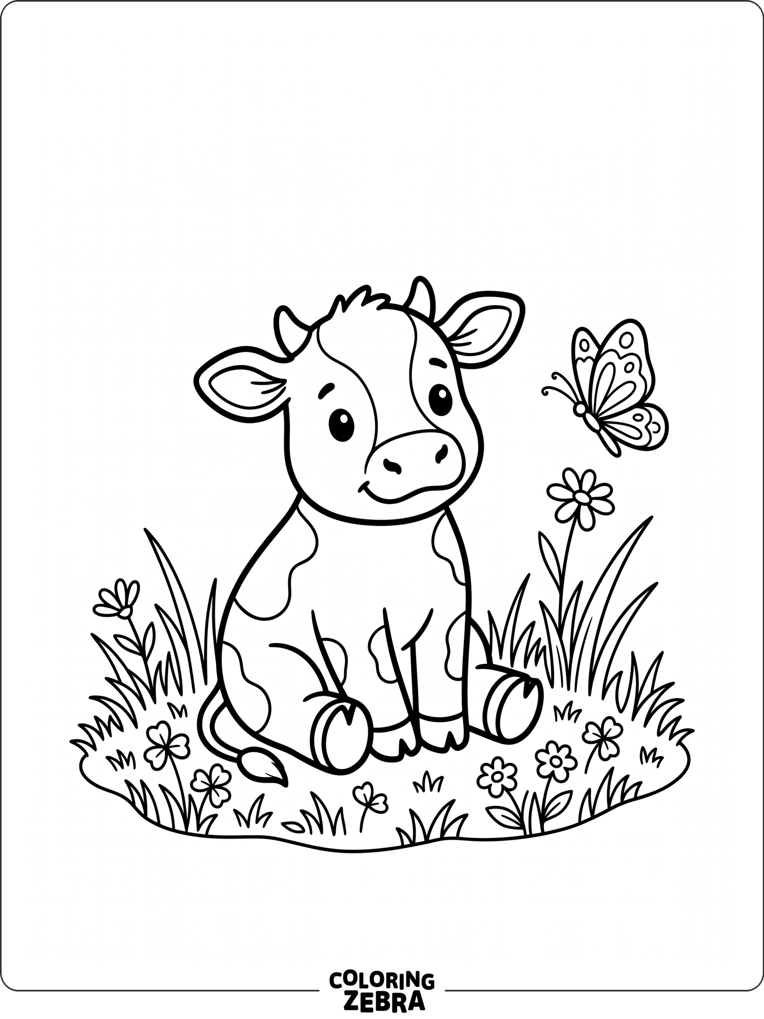 41 Free Cow Coloring Pages - Printable PDF Sheets