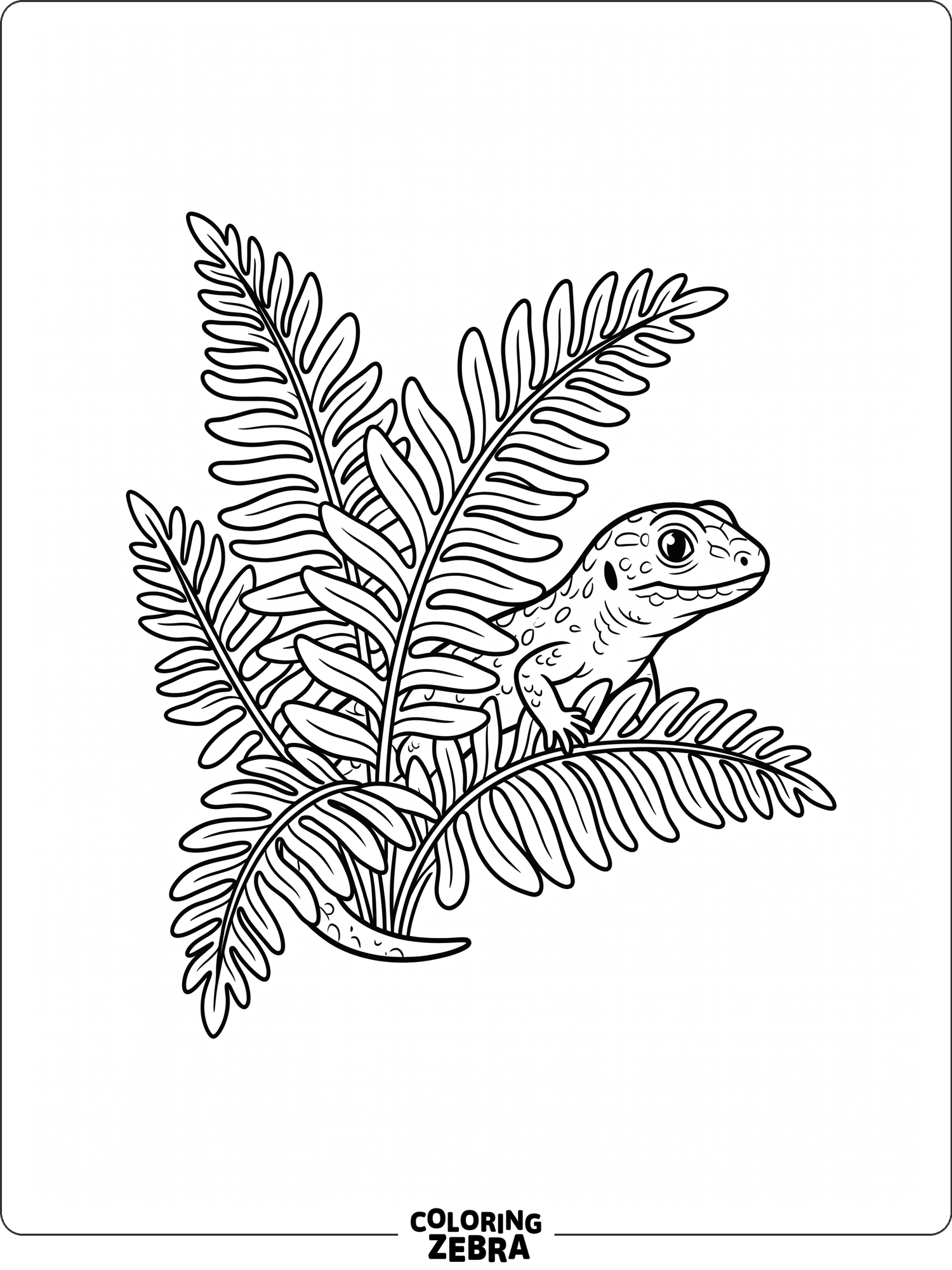 44 Free Lizard Coloring Pages - Printable PDF Sheets