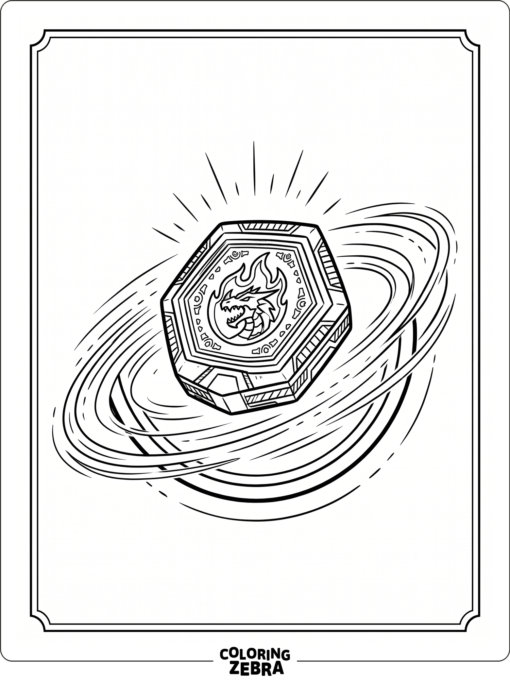 Bakucore floating inside ring shapes