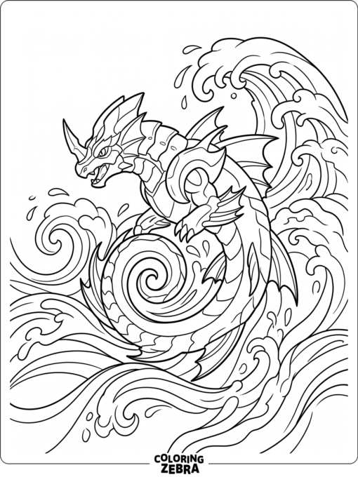 Hydorous swimming through waves