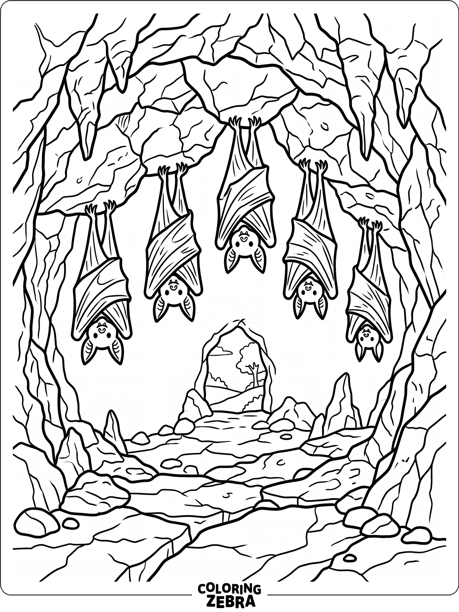 37 Free Bat Coloring Pages - Printable PDF Sheets