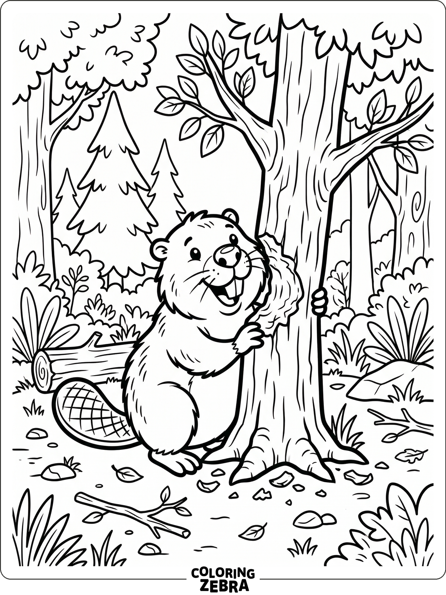 31 Free Beaver Coloring Pages - Printable PDF Sheets