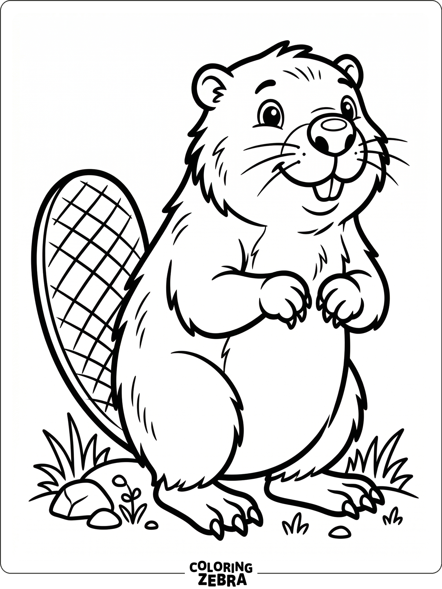 31 Free Beaver Coloring Pages - Printable PDF Sheets