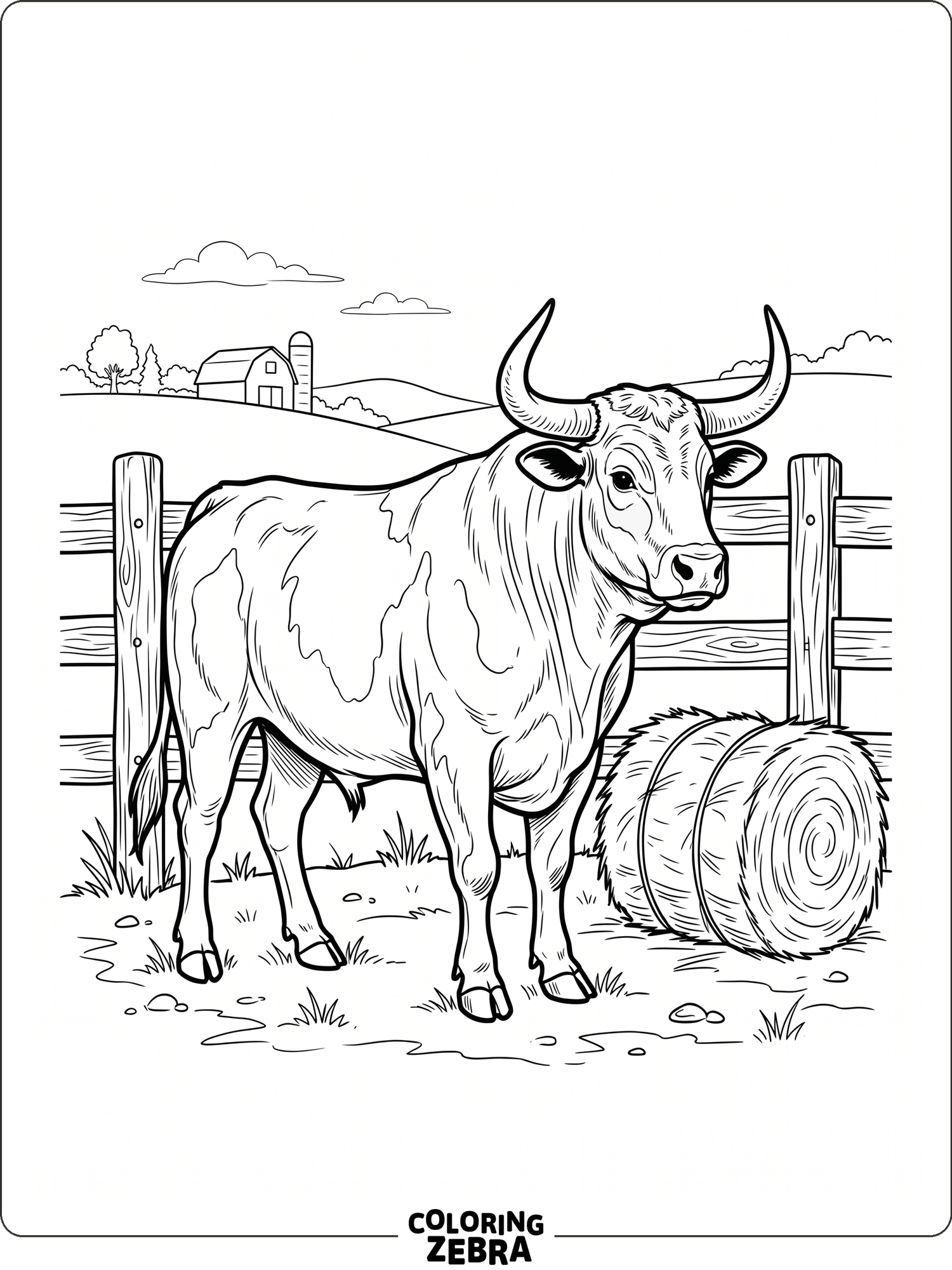 38 Free Bull Coloring Pages - Printable PDF Sheets