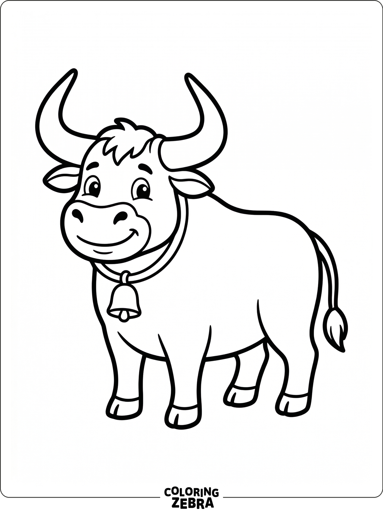 Clean Skin Bull Color In 38 Free Bull Coloring Pages - Printable PDF Sheets