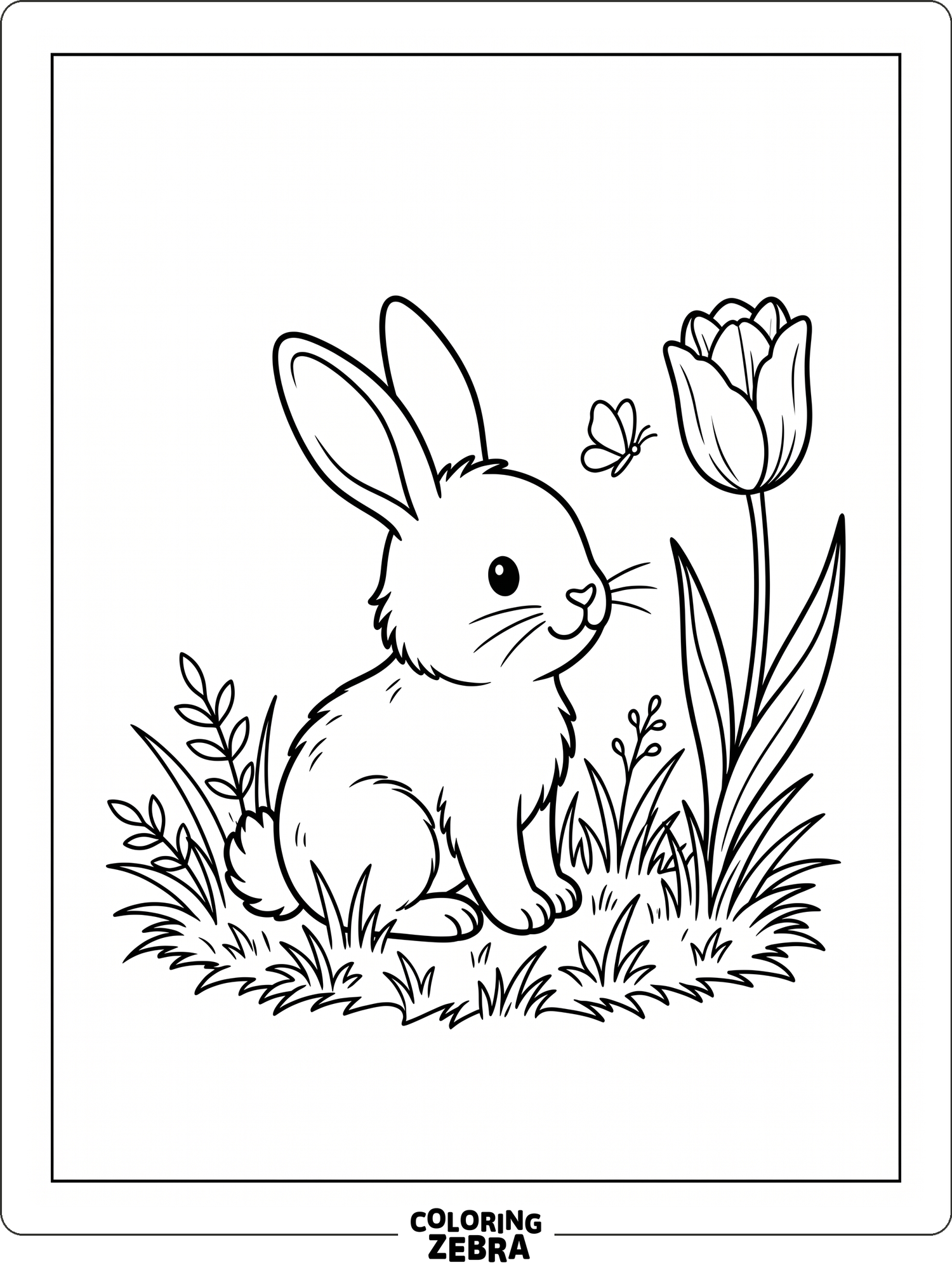 43 Free Rabbit Coloring Pages - Printable PDF Sheets