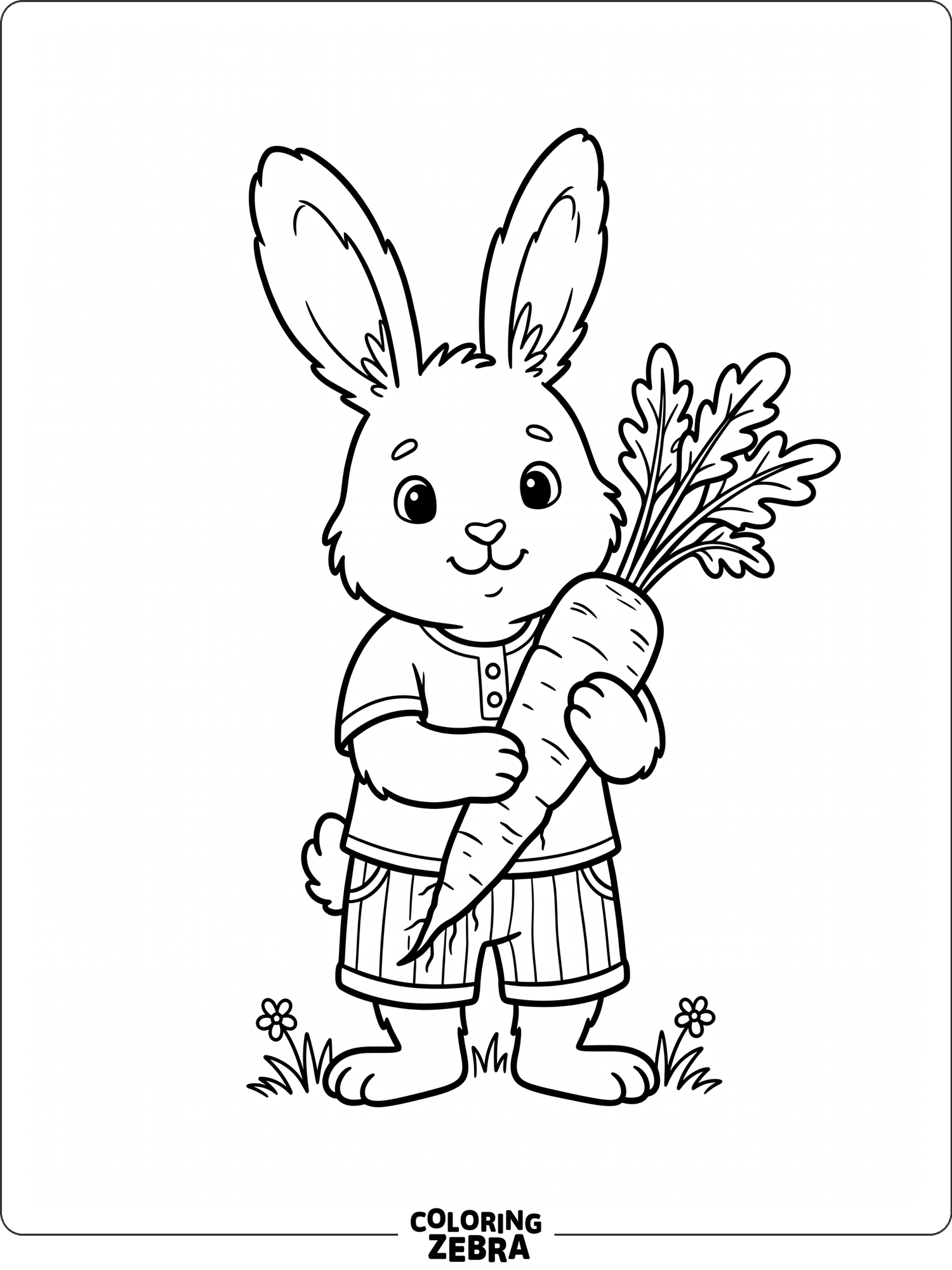 43 Free Rabbit Coloring Pages - Printable PDF Sheets
