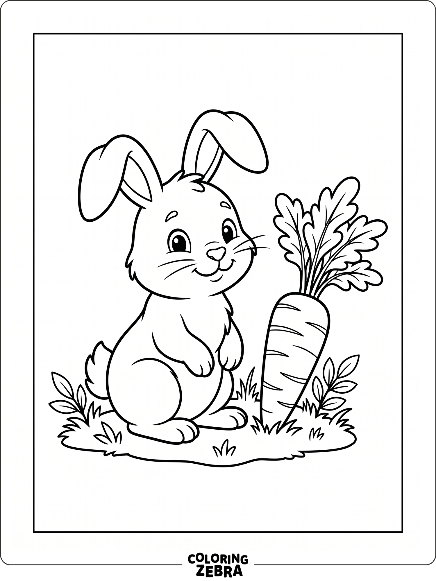 Coloring Rabbit Voting 43 Free Rabbit Coloring Pages - Printable PDF Sheets
