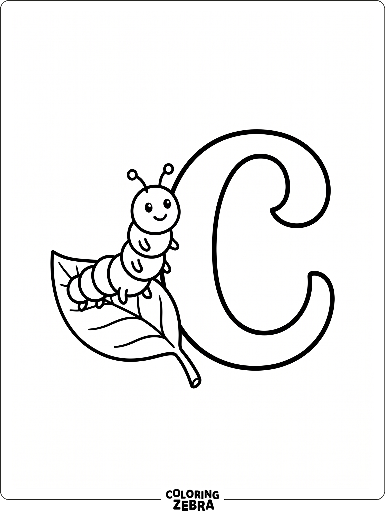 40 Free Caterpillar Coloring Pages - Printable PDF Sheets
