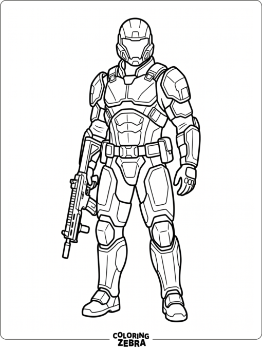 Black Ops 4 specialist in futuristic armor