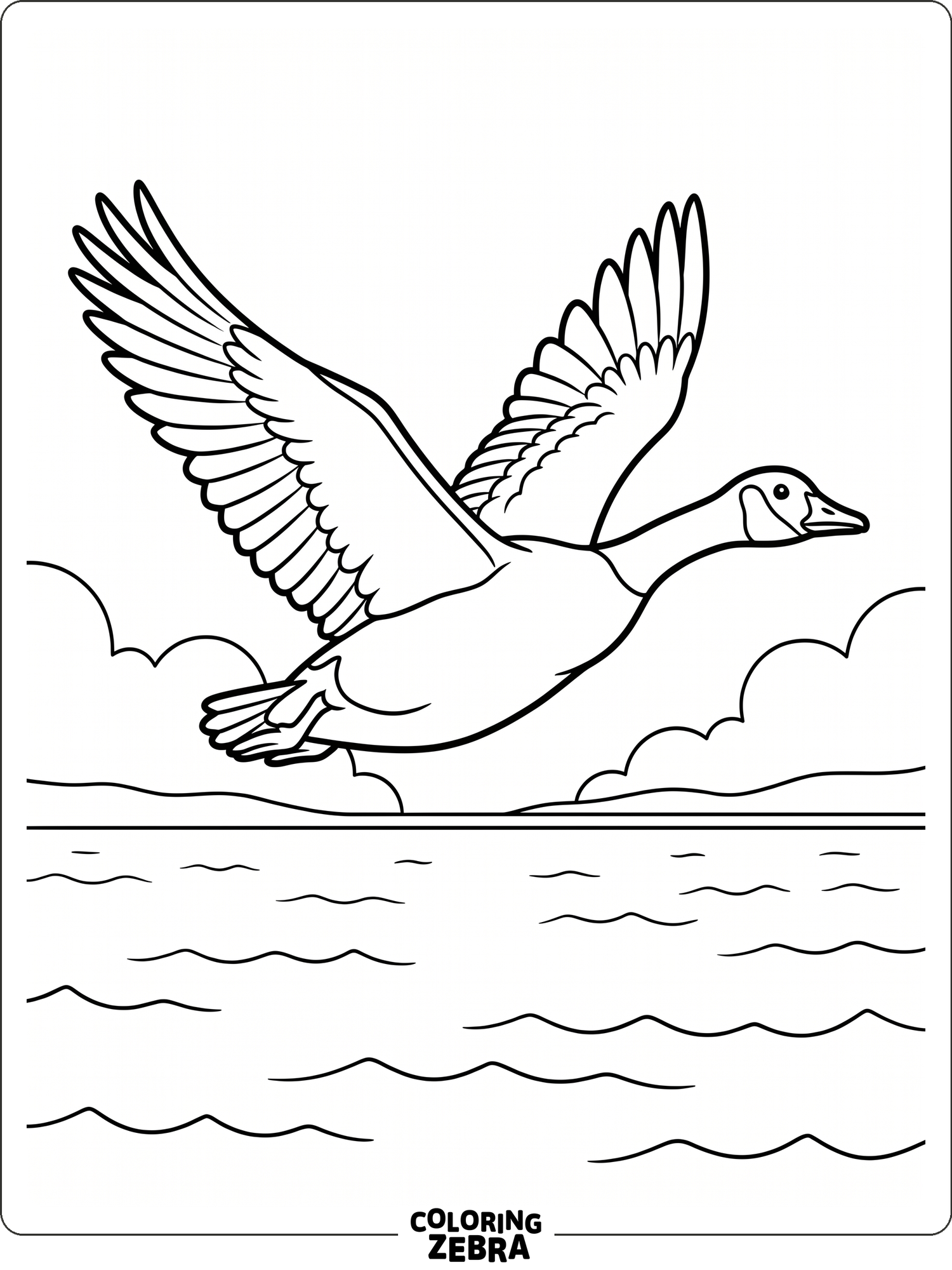 Goose Coluring 34 Free Goose Coloring Pages - Printable PDF Sheets