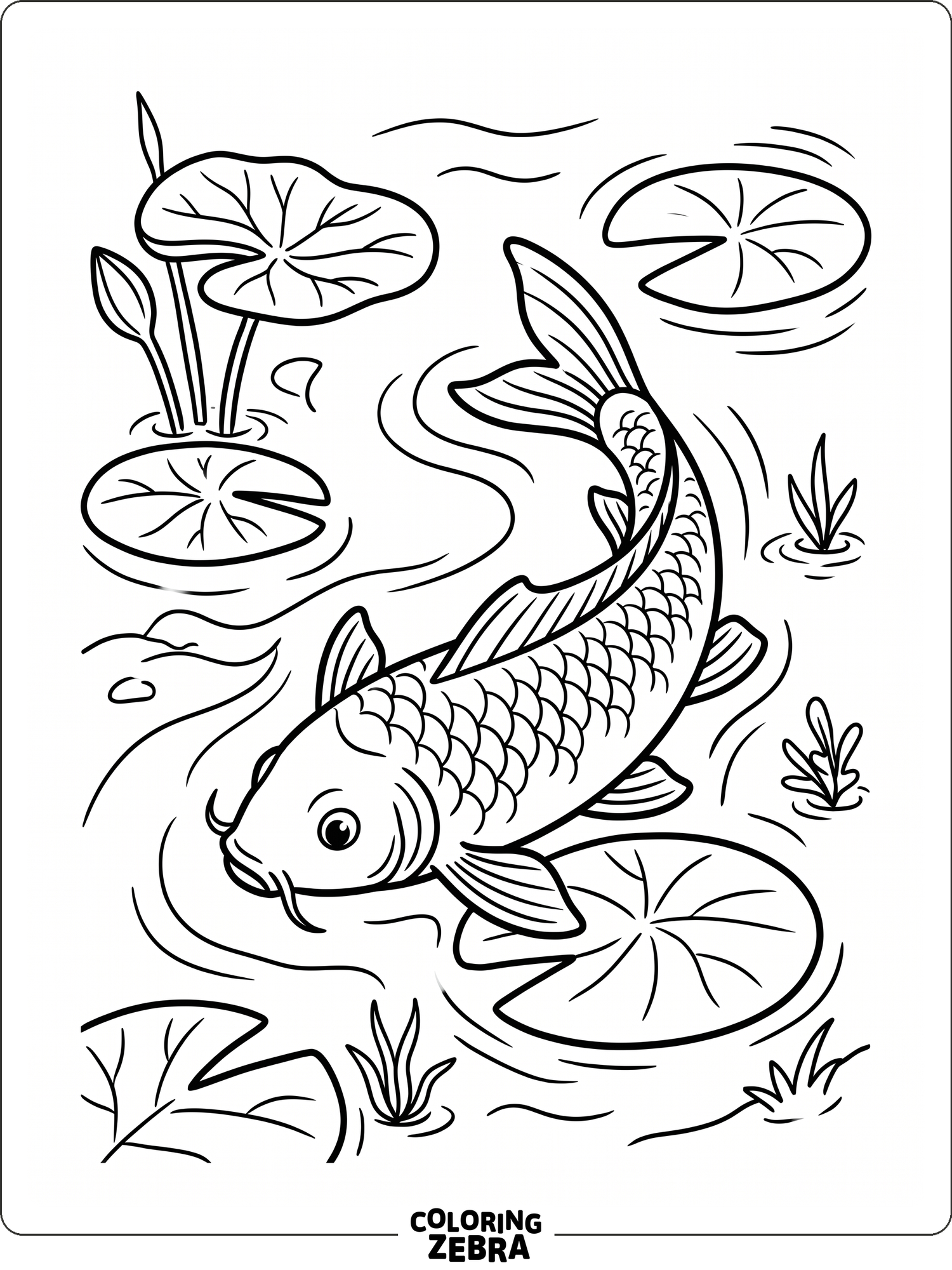 67 Free Fish Coloring Pages - Printable PDF Sheets