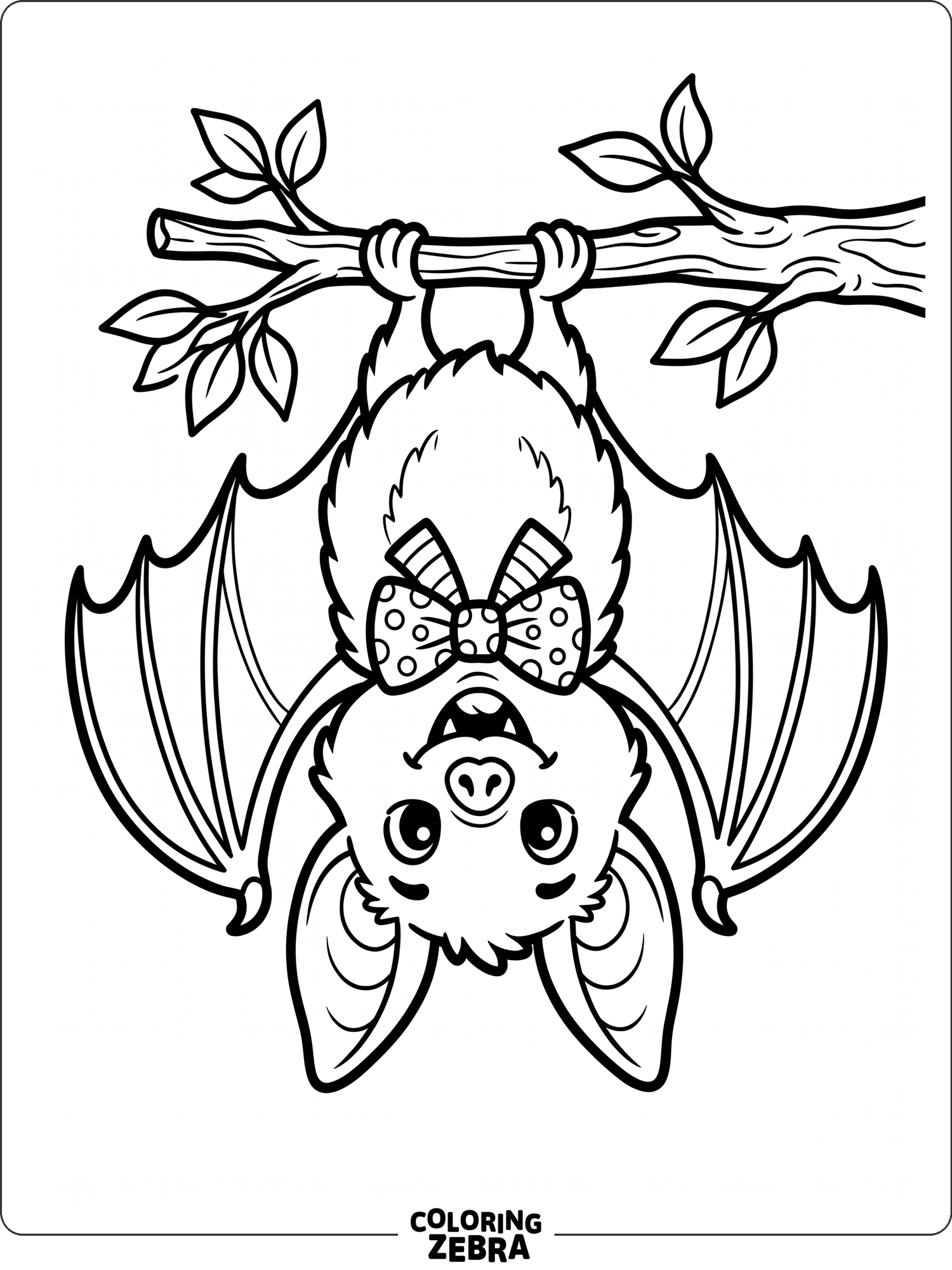 37 Free Bat Coloring Pages - Printable PDF Sheets