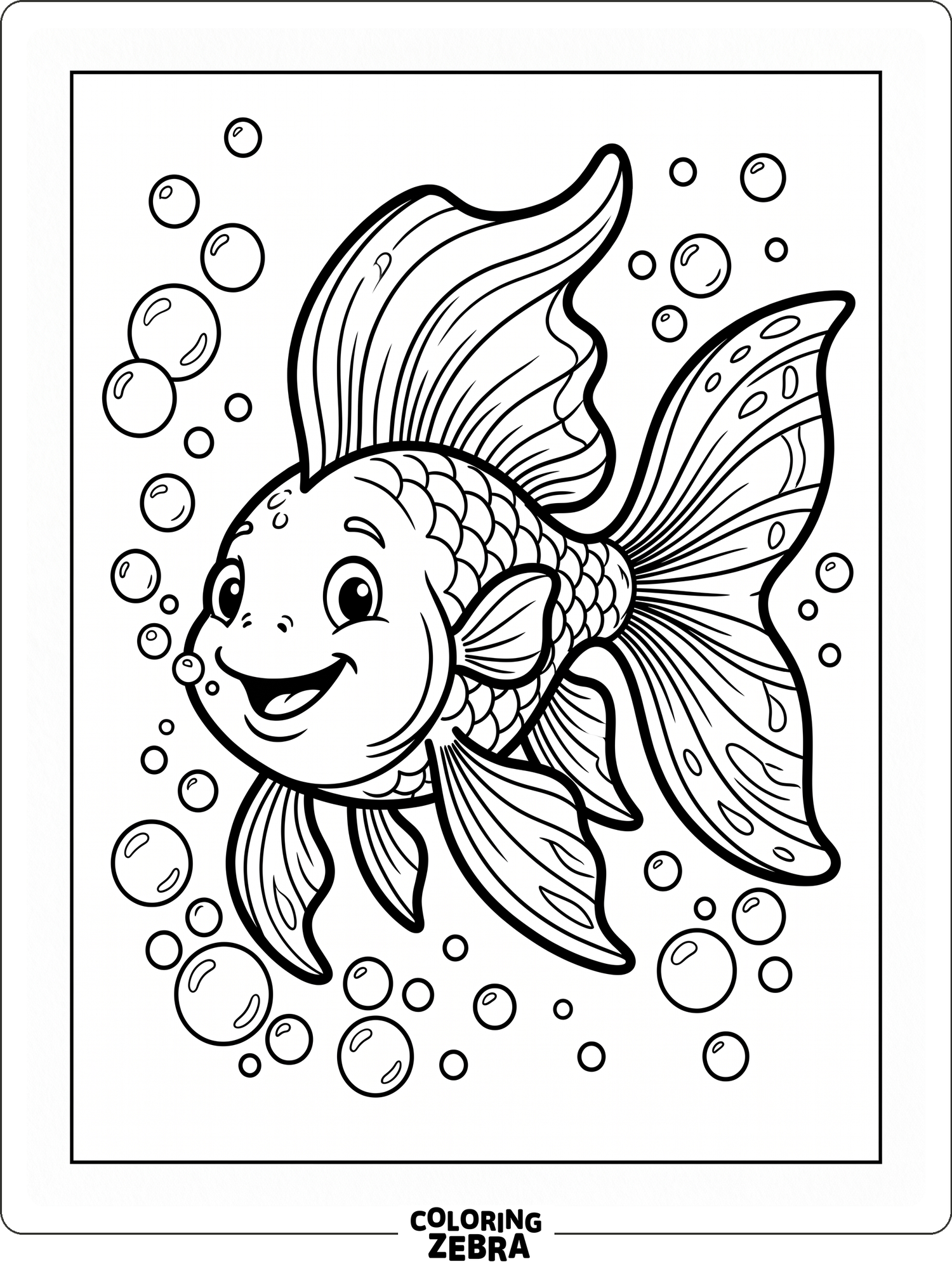 67 Free Fish Coloring Pages - Printable PDF Sheets