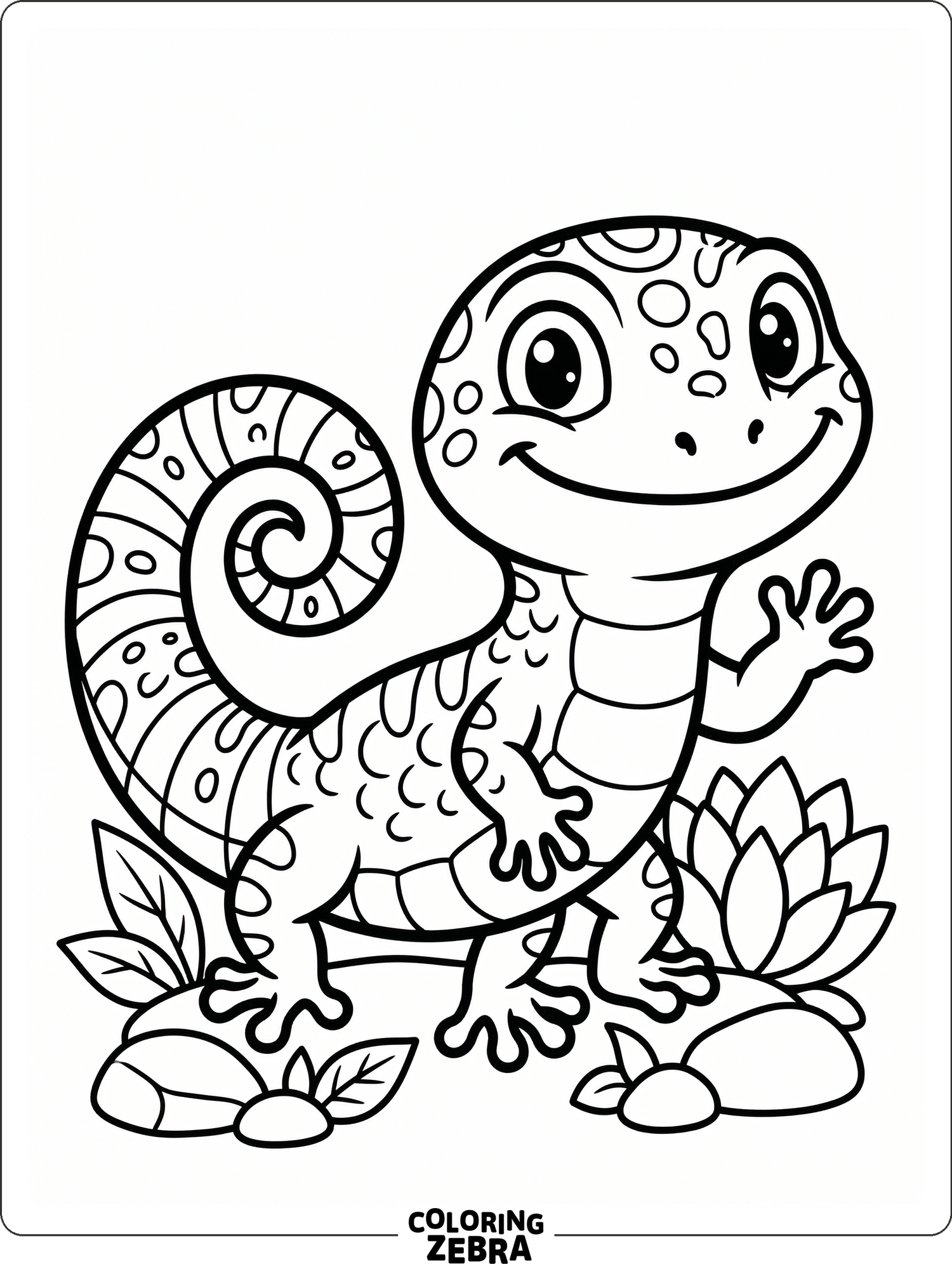 44 Free Gecko Coloring Pages - Printable PDF Sheets