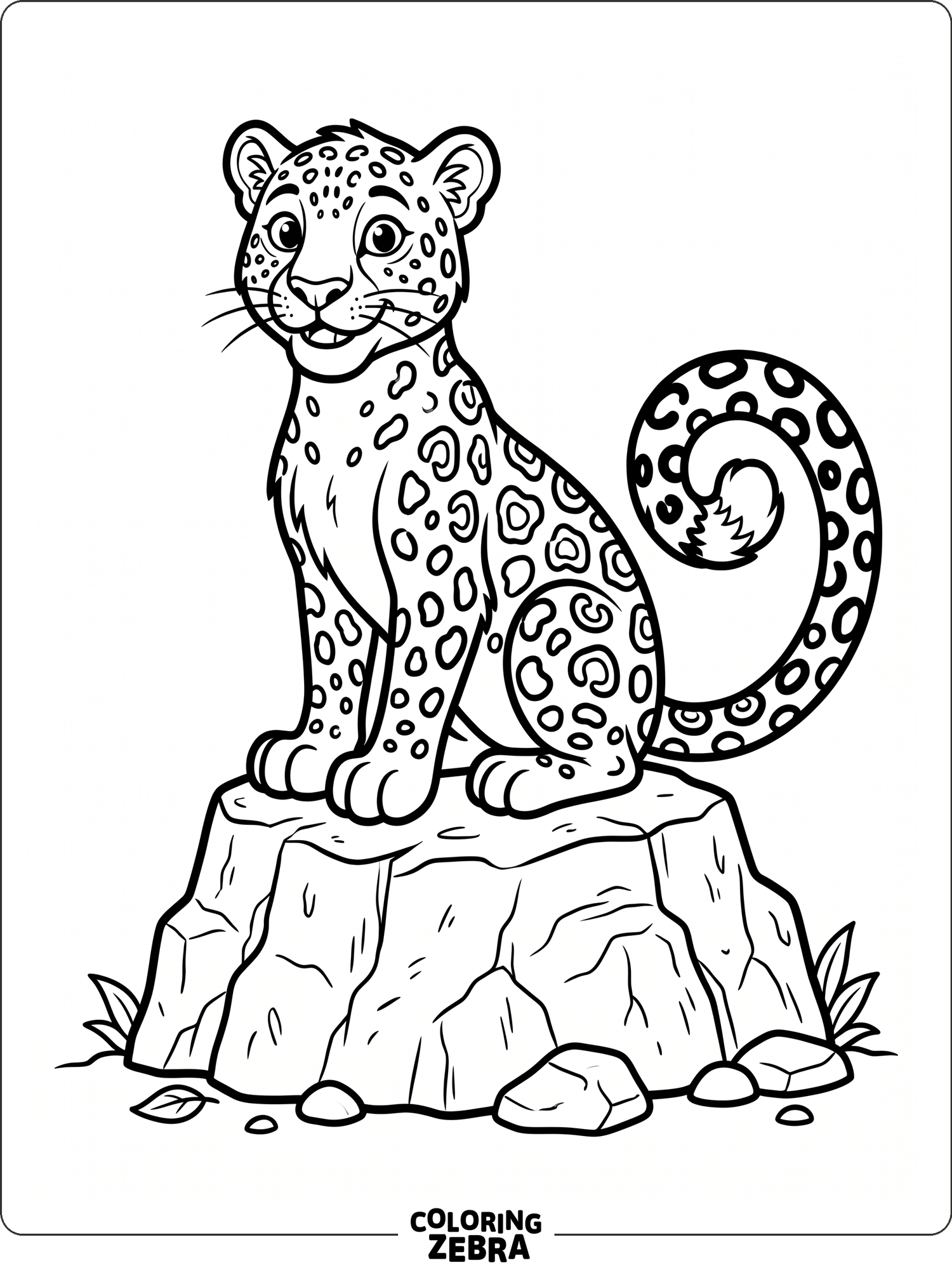 33 Free Leopard Coloring Pages - Printable PDF Sheets