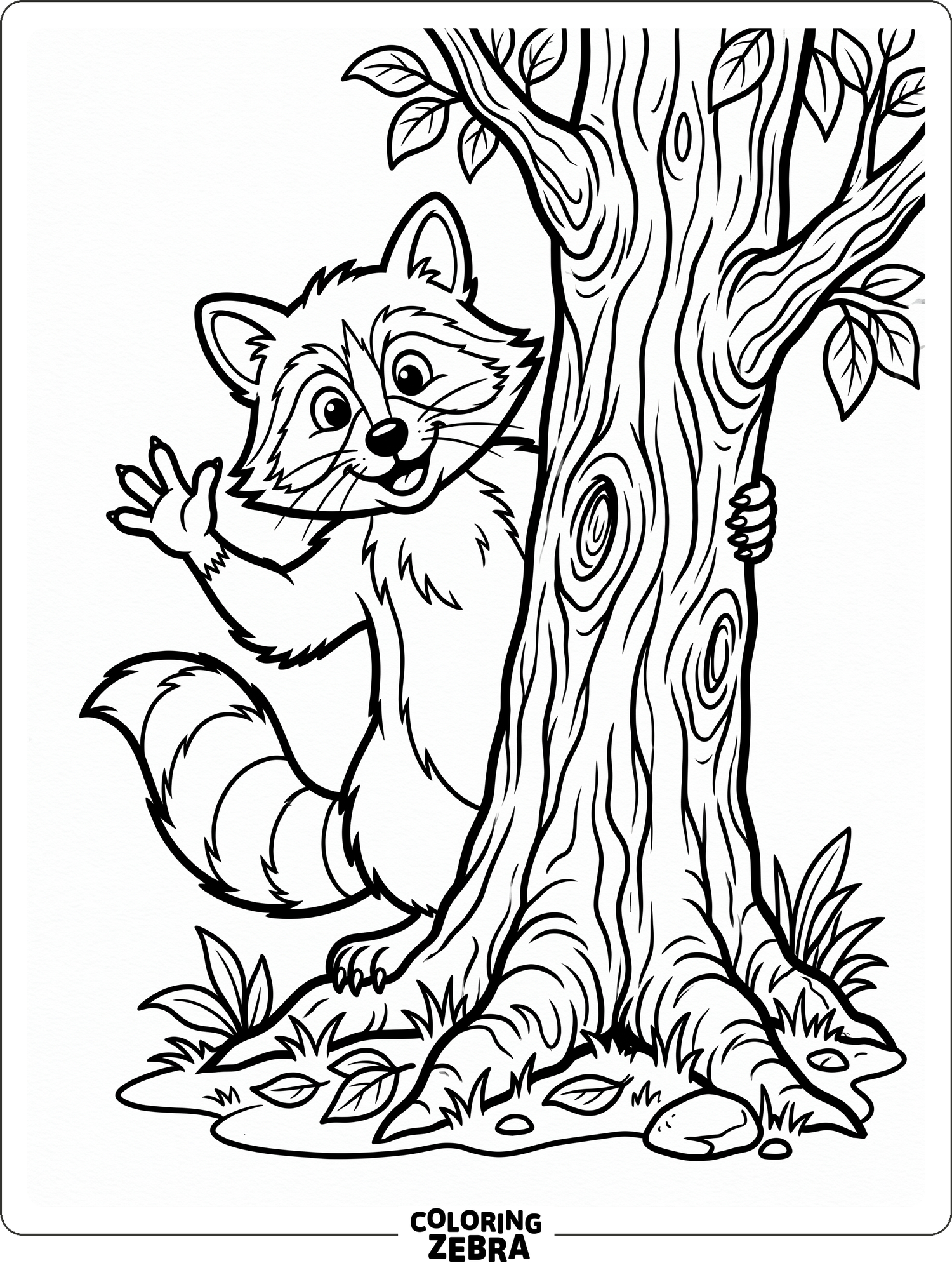 32 Free Racoon Coloring Pages - Printable PDF Sheets