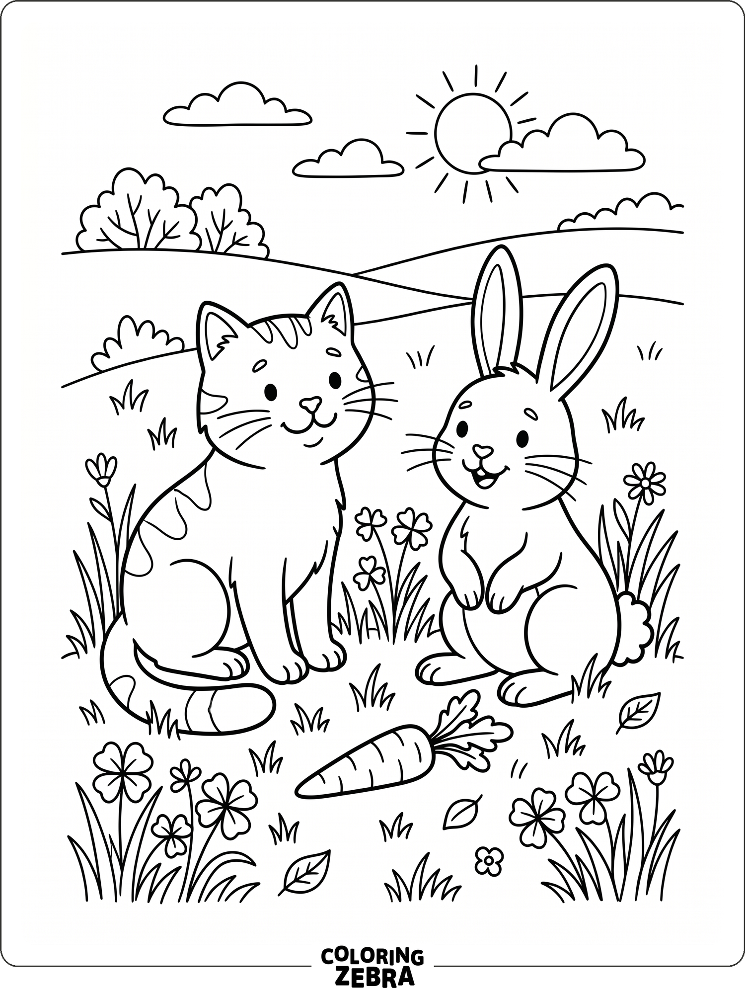 110 Free Cat Coloring Pages - Printable PDF Sheets