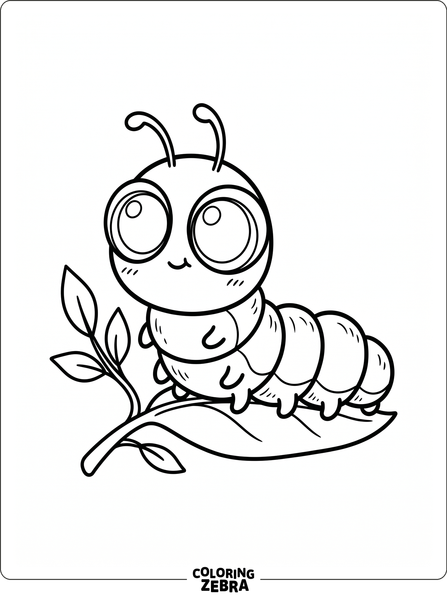 40 Free Caterpillar Coloring Pages - Printable PDF Sheets