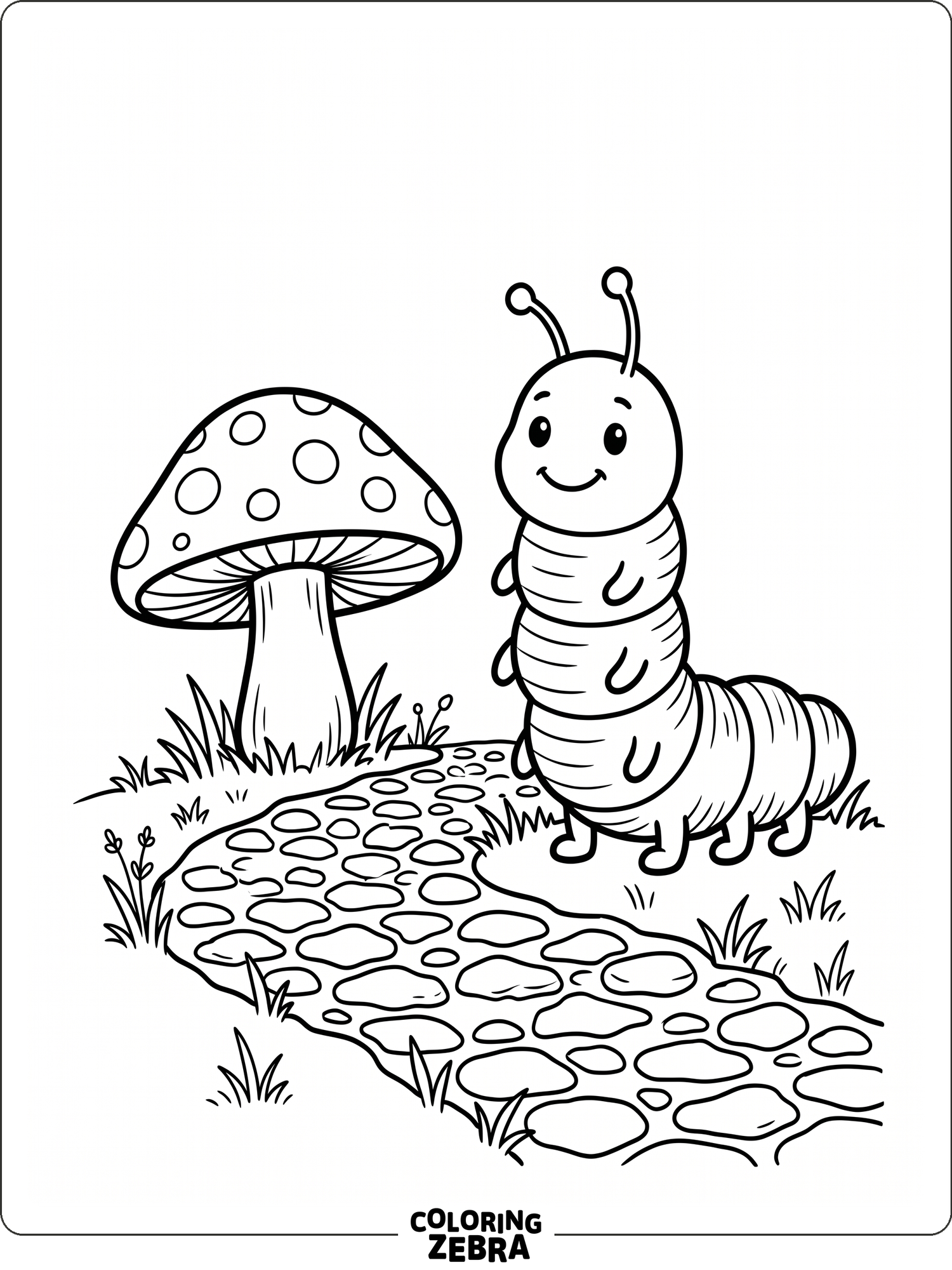 40 Free Caterpillar Coloring Pages - Printable PDF Sheets