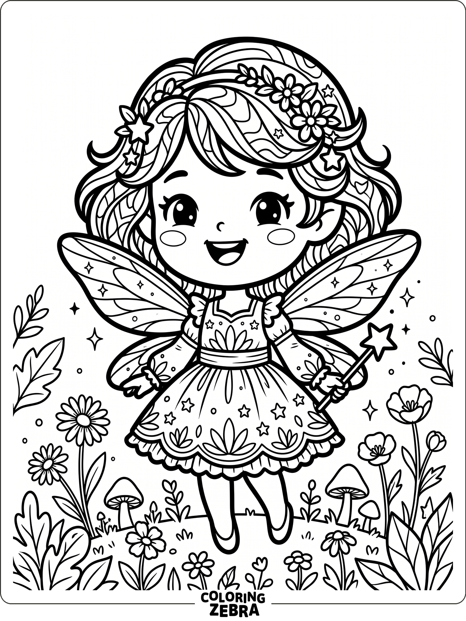 35 Free Tooth Fairy Coloring Pages - Printable PDF Sheets