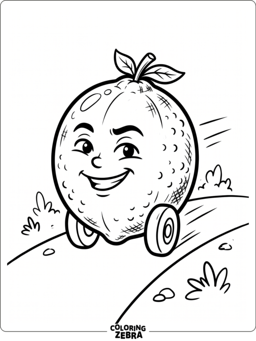 Citron rolls forward with a smooth shell
