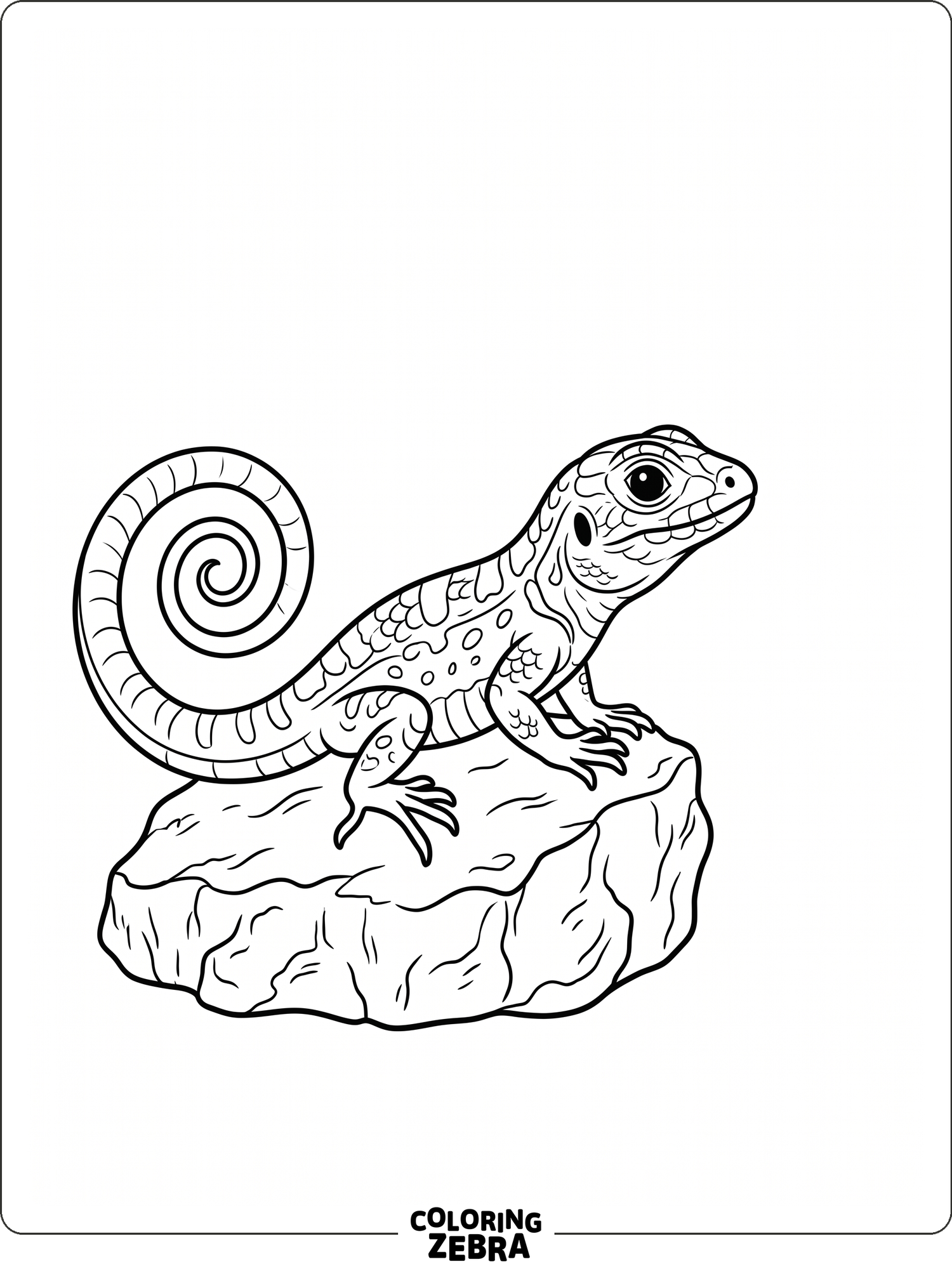 44 Free Lizard Coloring Pages - Printable PDF Sheets