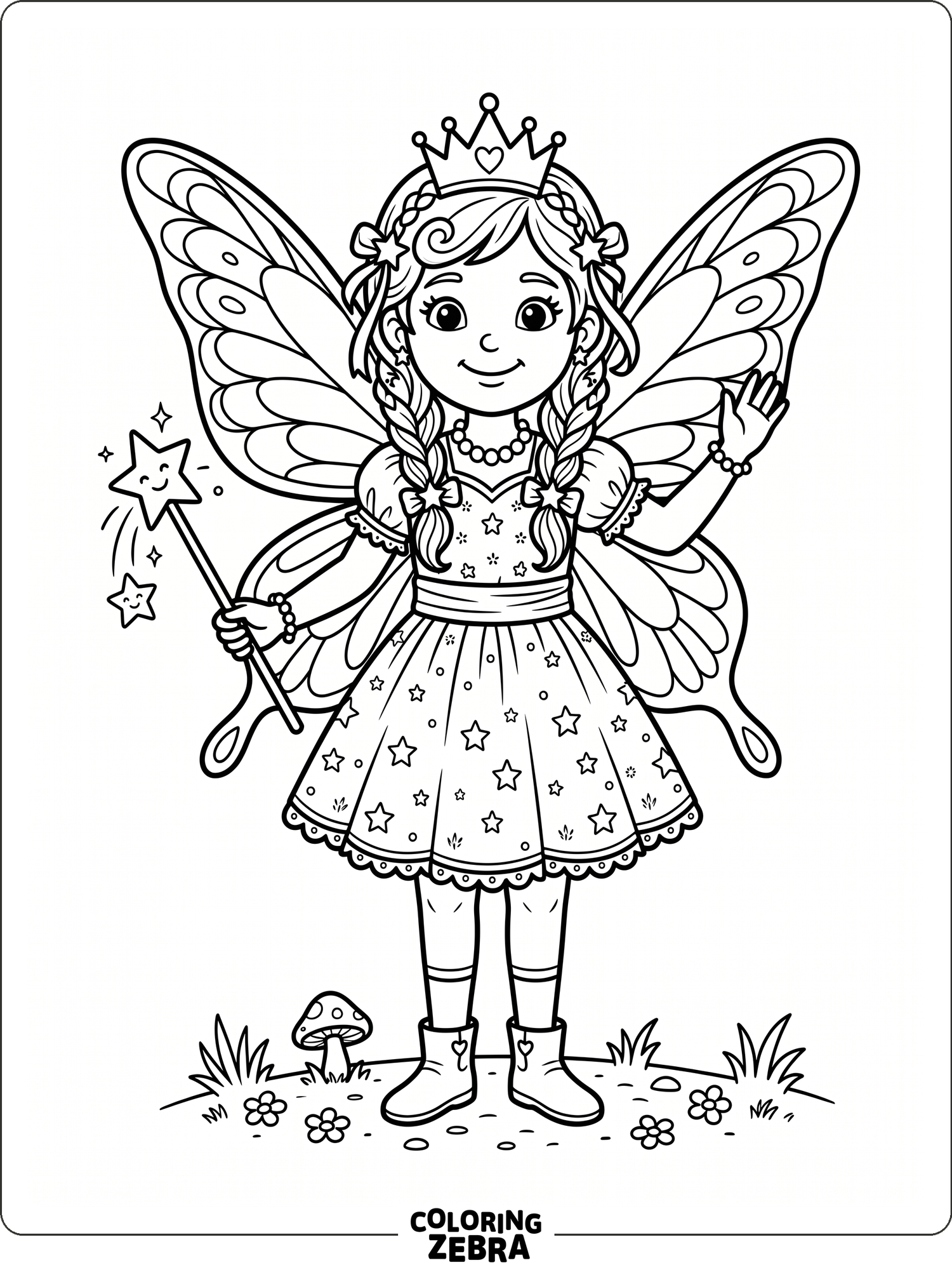 35 Free Tooth Fairy Coloring Pages - Printable PDF Sheets