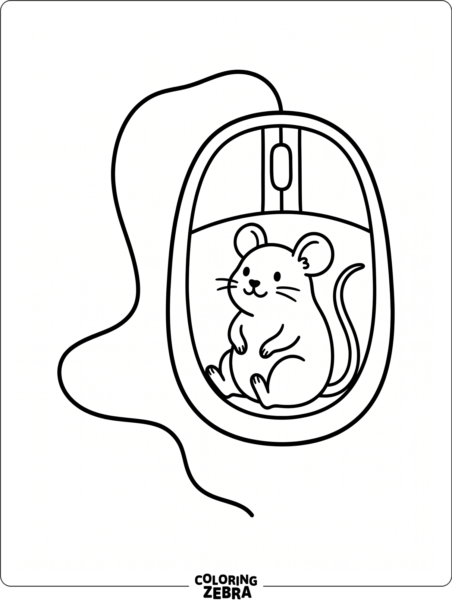 46 Free Mouse Coloring Pages - Printable PDF Sheets