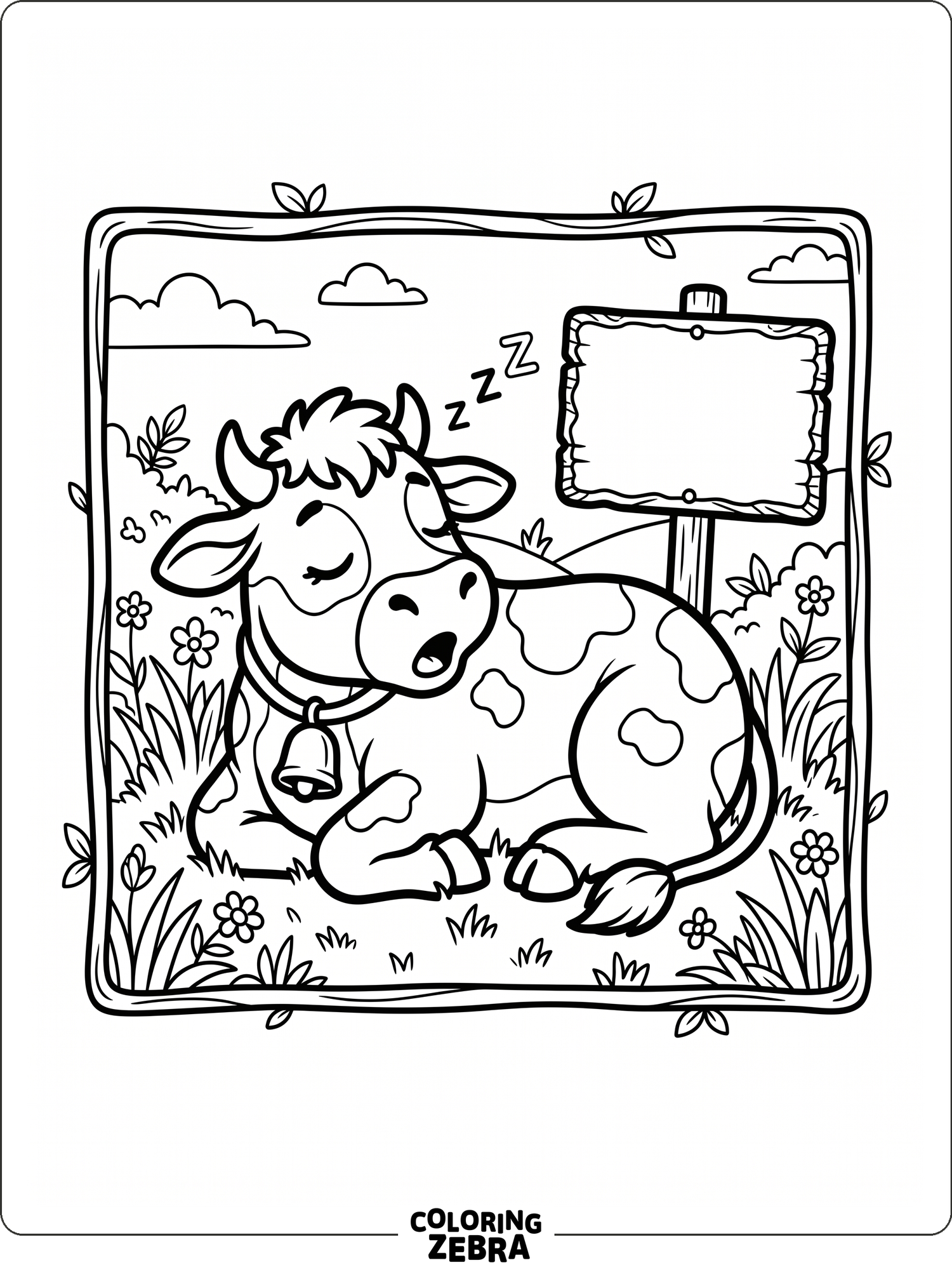 41 Free Cow Coloring Pages - Printable PDF Sheets