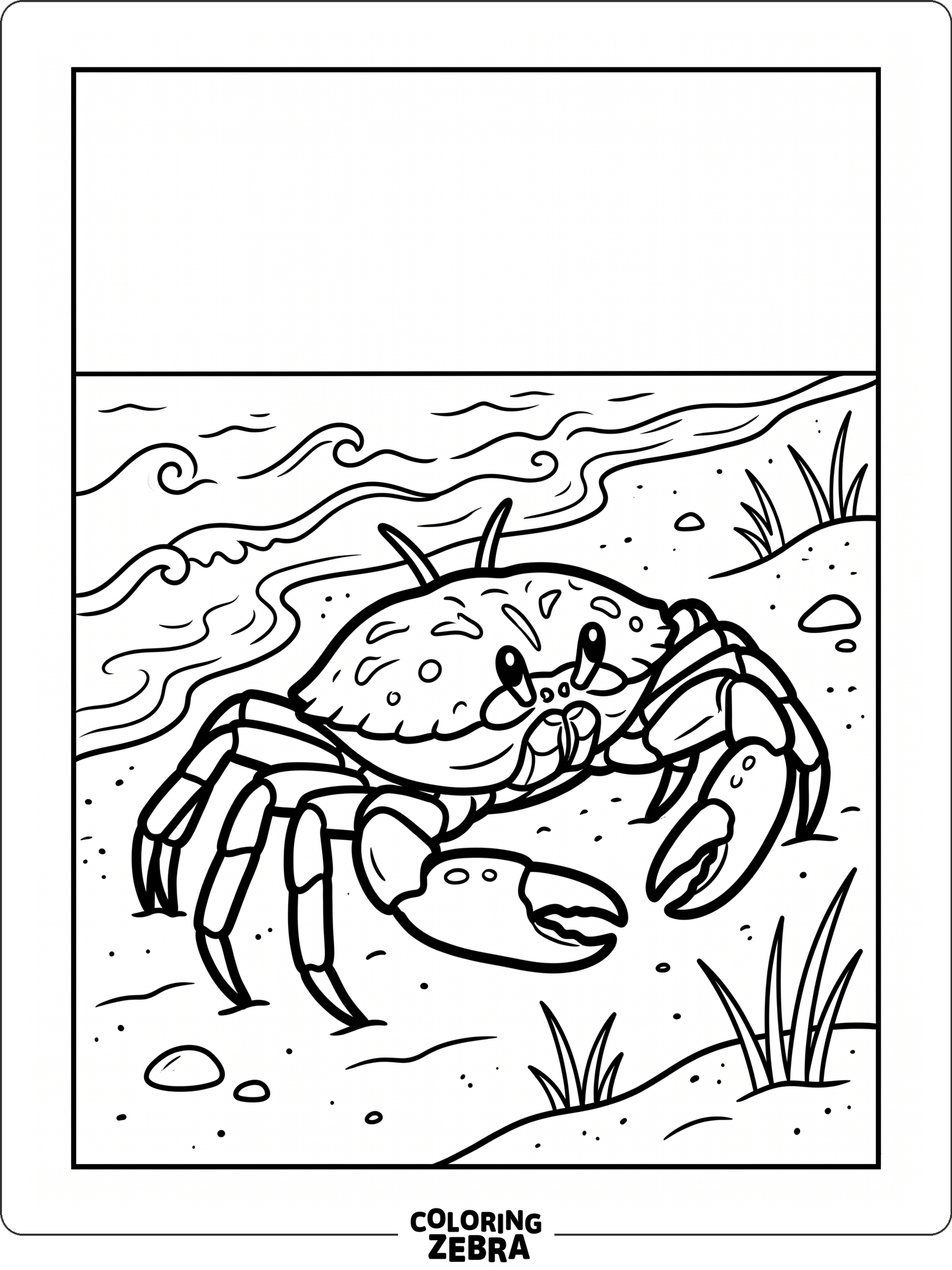 Coloring Crap 37 Free Crab Coloring Pages - Printable PDF Sheets