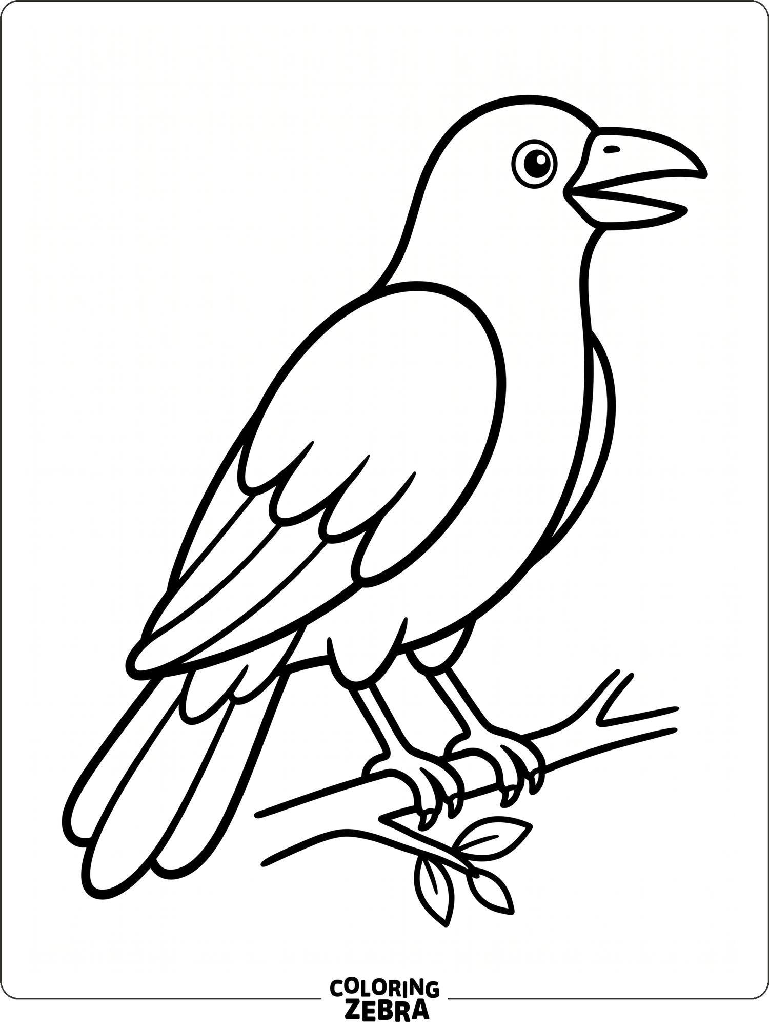 29 Free Crow Coloring Pages - Printable PDF Sheets