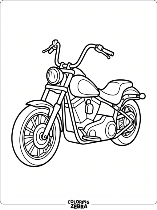 A cruiser motorcycle with wide handlebars
