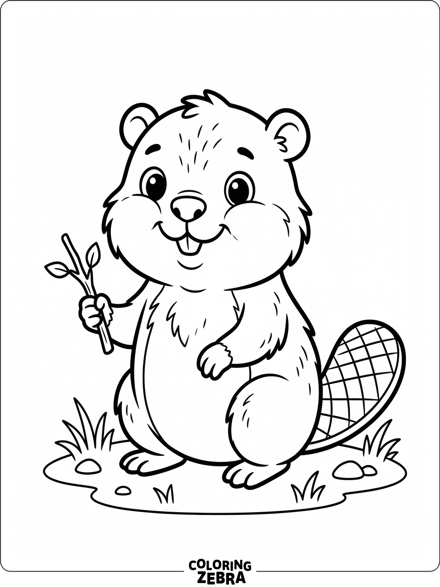 31 Free Beaver Coloring Pages - Printable PDF Sheets