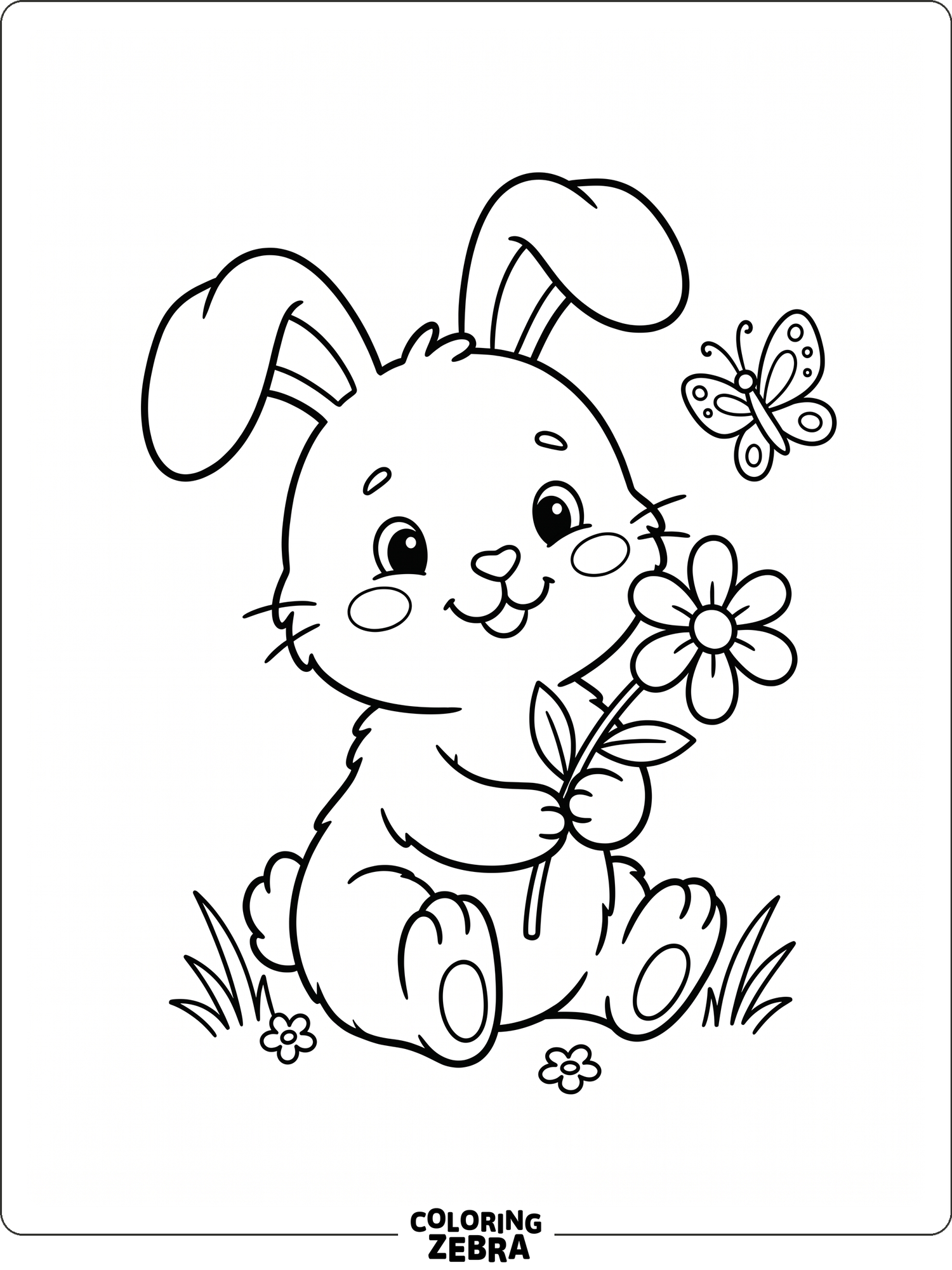 Coloring Rabbit Voting 43 Free Rabbit Coloring Pages - Printable PDF Sheets