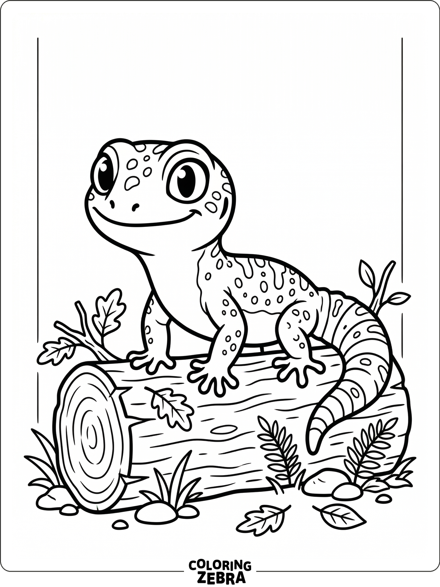 Gecko Colour In 44 Free Gecko Coloring Pages - Printable PDF Sheets