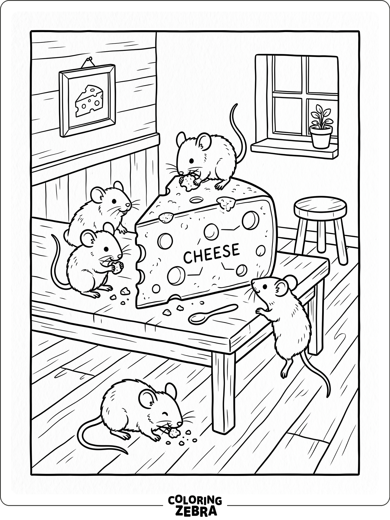 46 Free Mouse Coloring Pages - Printable PDF Sheets