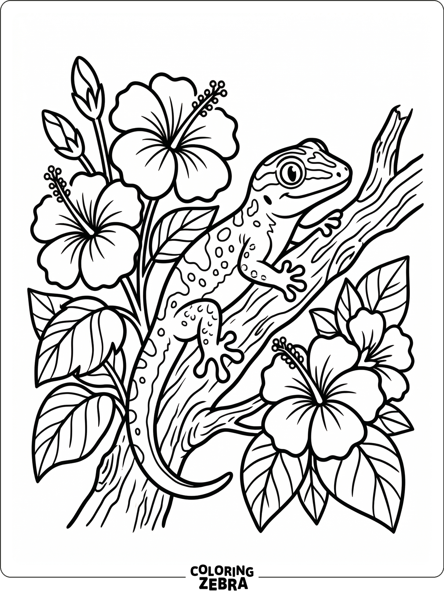 44 Free Gecko Coloring Pages - Printable PDF Sheets