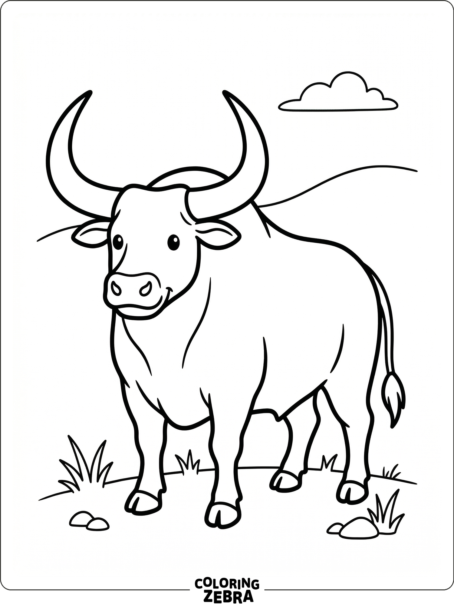 38 Free Bull Coloring Pages - Printable PDF Sheets