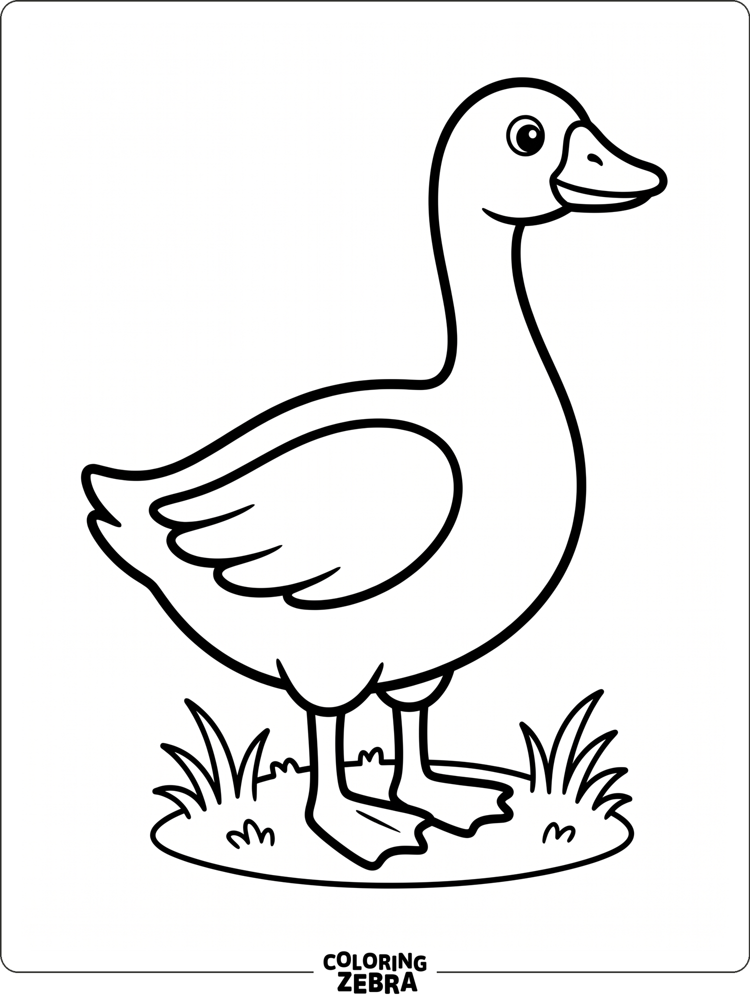 34 Free Goose Coloring Pages - Printable PDF Sheets