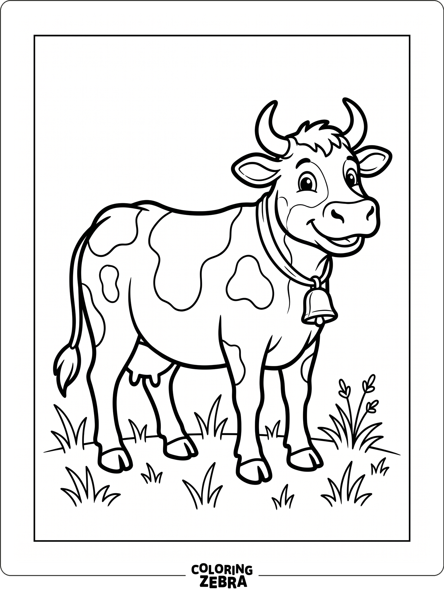 41 Free Cow Coloring Pages - Printable PDF Sheets