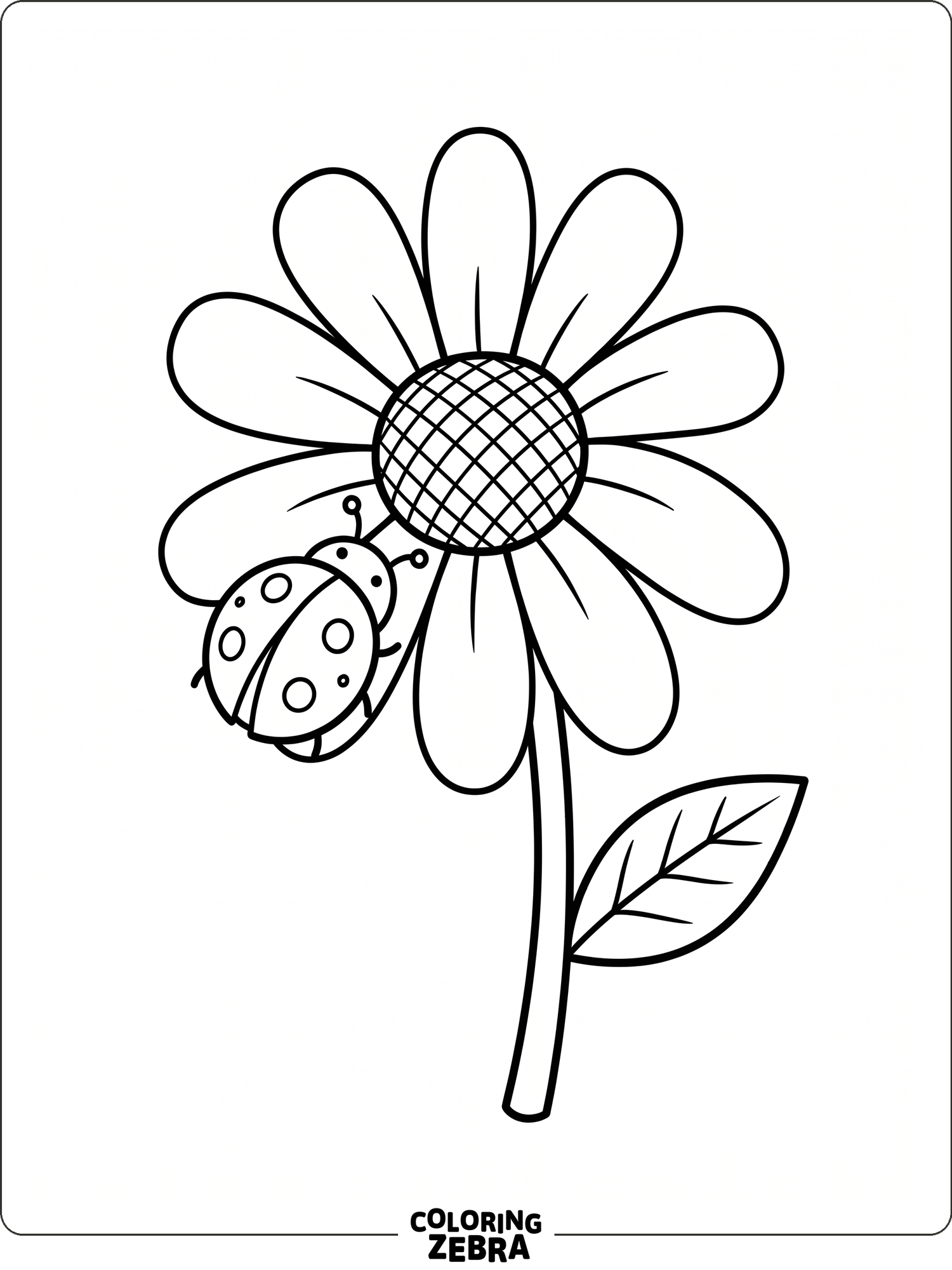 24 Free Ladybug Coloring Pages - Printable PDF Sheets