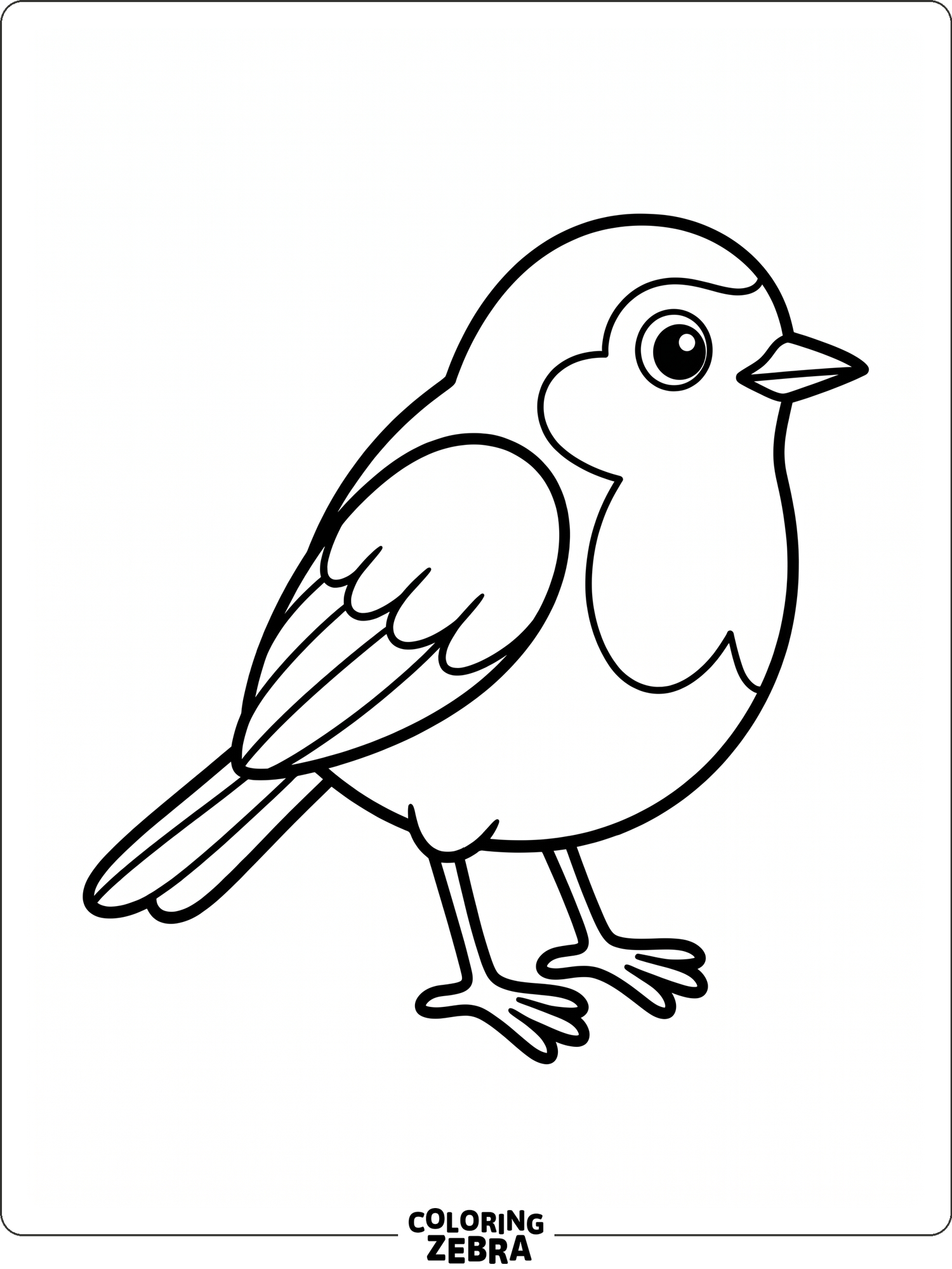 32 Free Robin Coloring Pages - Printable PDF Sheets