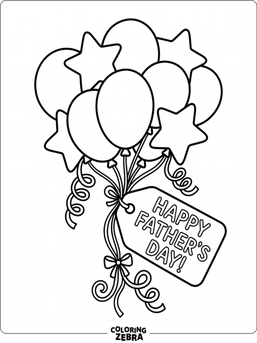 A bunch of balloons with stars and ribbon curls