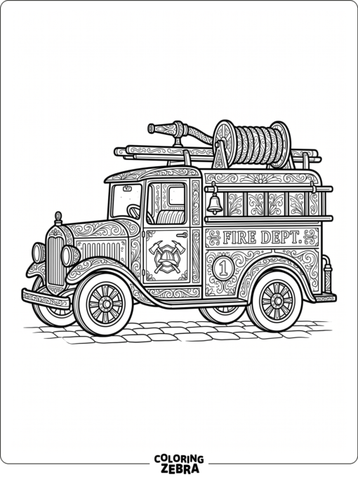 A detailed truck with chrome accents and patterned tires