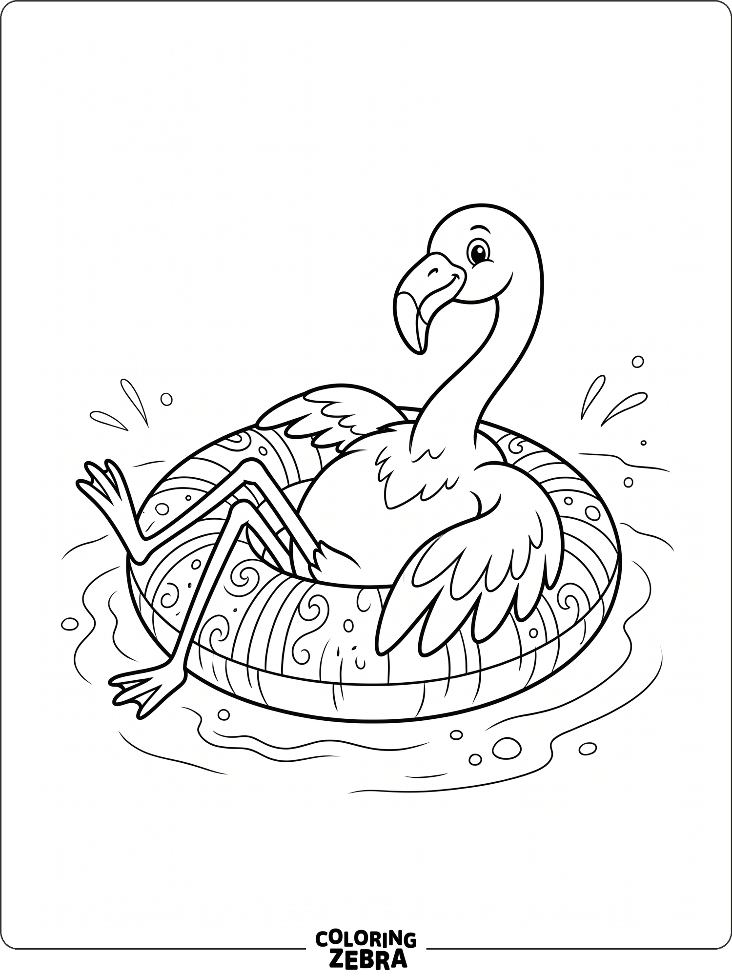 45 Free Flamingo Coloring Pages - Printable PDF Sheets