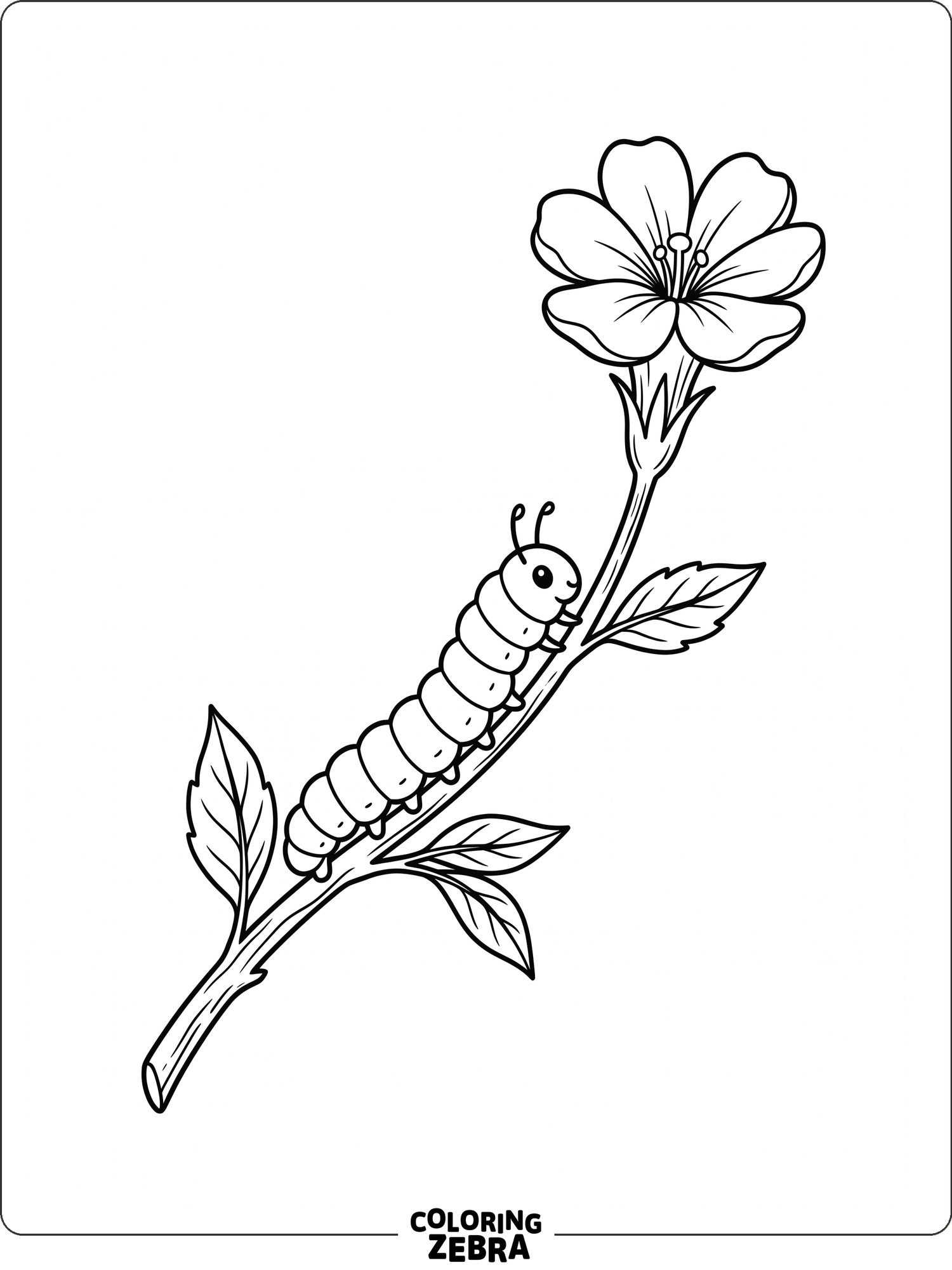 40 Free Caterpillar Coloring Pages - Printable PDF Sheets
