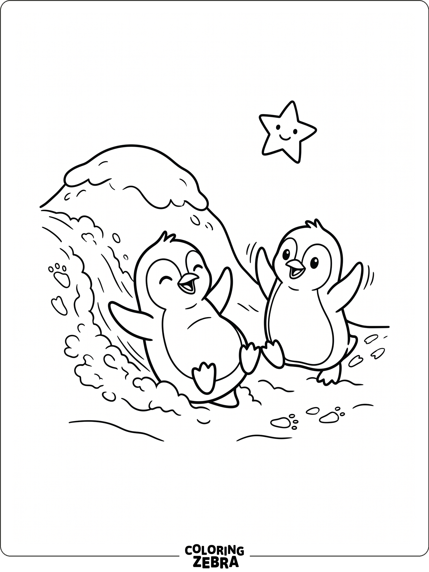 41 Free Penguin Coloring Pages - Printable PDF Sheets